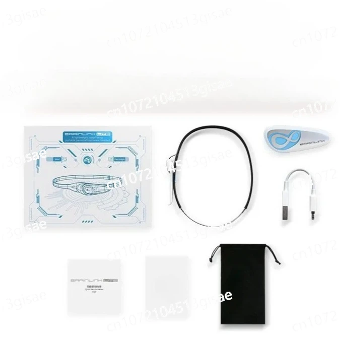 สายคาดศีรษะ Brainlink Lite Ultra-Lightweight EEG สำหรับตรวจคลื่นสมองแบบไร้สาย พร้อมเซ็นเซอร์ MindLink และชุดพัฒนา SDK สำหรับการฝึกอบรมทางจิตวิญญาณ