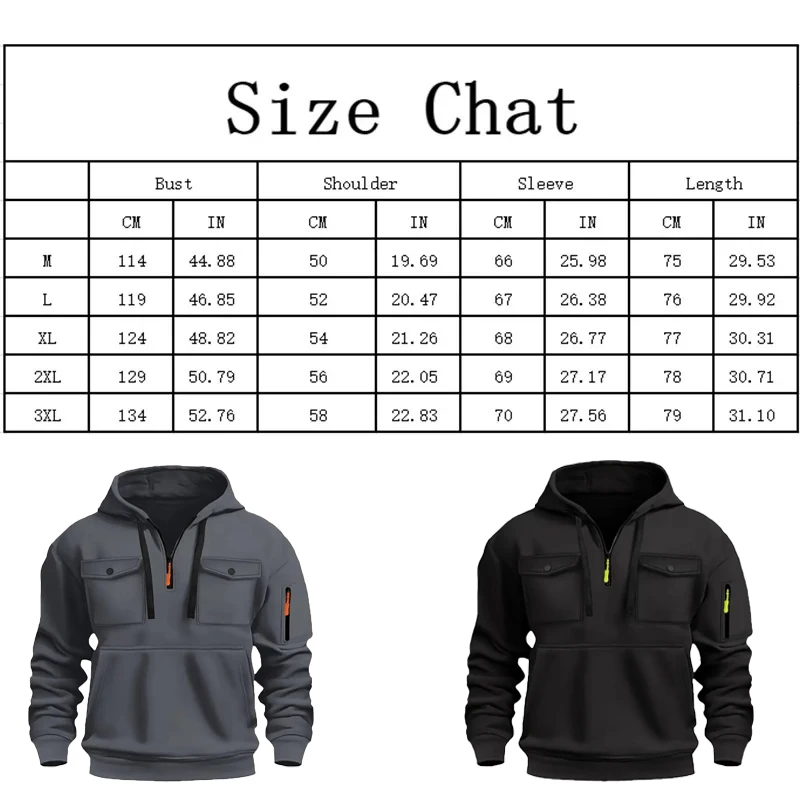 سترة بغطاء للرأس للرجال 2025 بلوفر دافئ كاجوال رياضي ملابس الشارع الشهير للرجال مع قلنسوة للمنزل في الهواء الطلق