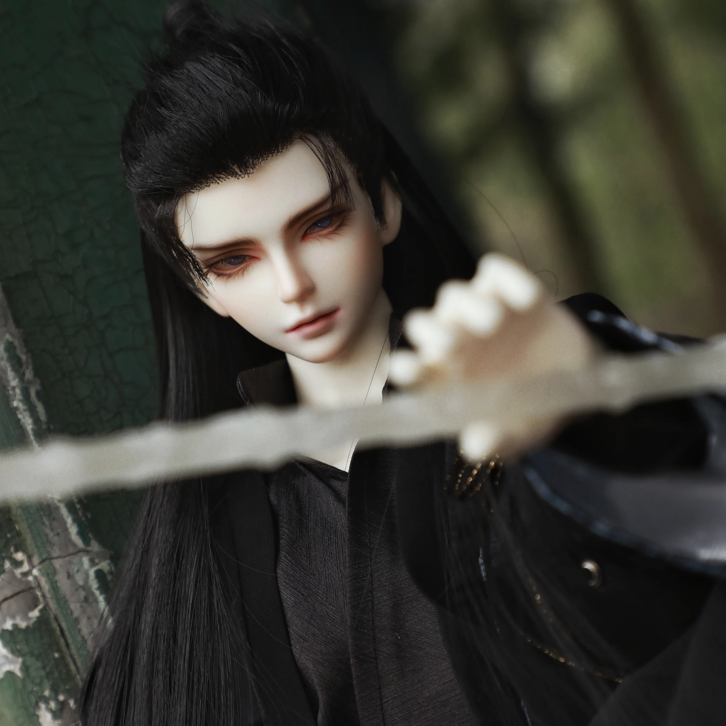 

New Korean 1/3sd BJD doll makeup Bamboo handsome 60cm uncle body ancient style Dragon soul spot