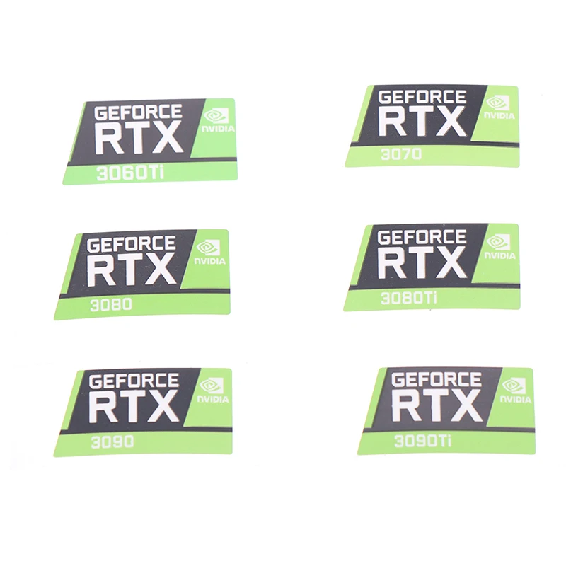 Наклейка для ноутбука RTX 3090TI 3080TI 3070 3060, графическая карта