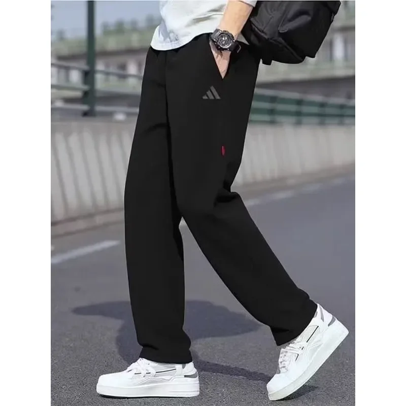 Adidas Unisex Autumn Winter Water Repellent for Men Women, Track Cut Button Zip Waist Hidden Pocket Outdoor Trousers JM1010