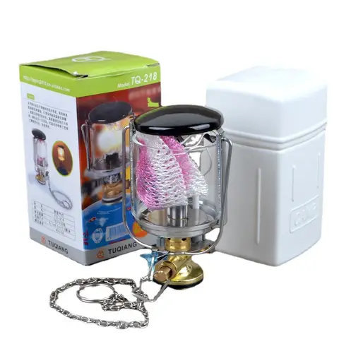 Camping Mini Gas Gaslykta Tält Nattbelysning Värme Gaslampa 10 best sales gasljus - №9