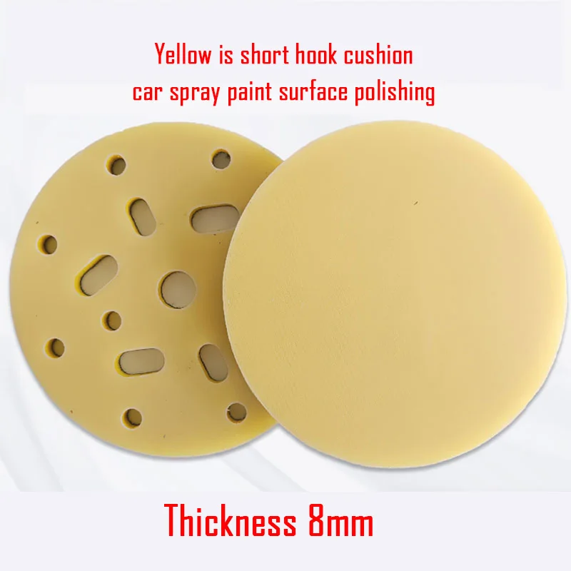 Sanding Pad Soft Sponge Interface 3-6 Inches 0-17-Hole Sanding Machine Soft Cushio Grinding Car Polishing Spray Paint