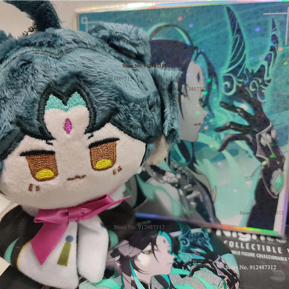 12cm Game Impact Plush Venti Xiao Arataki Itto Tartaglia HuTao Kazuha Albedo Raiden Shogun Dolls Pendants Keychains For Gift