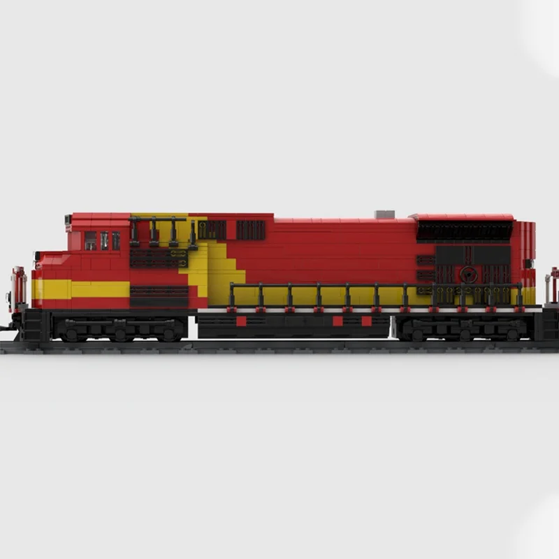 1466 Uds. Tren MOC AWVR RC modelo de bloques de construcción juguetes arquitectura regalos de navidad DIY Idea creativa ladrillo niños cumpleaños