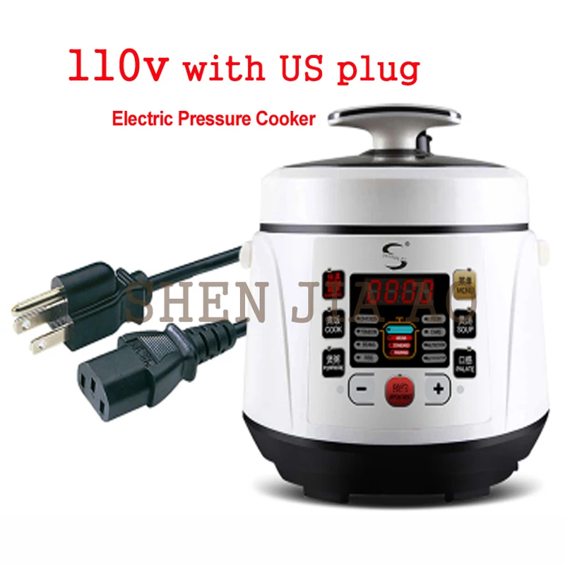 Electric Electric Pressure Cooker Timing Pressure Cooker Reservation Rice Cooker 2L Non-syick Stew Pot 110V/220V EU US Plug 700W