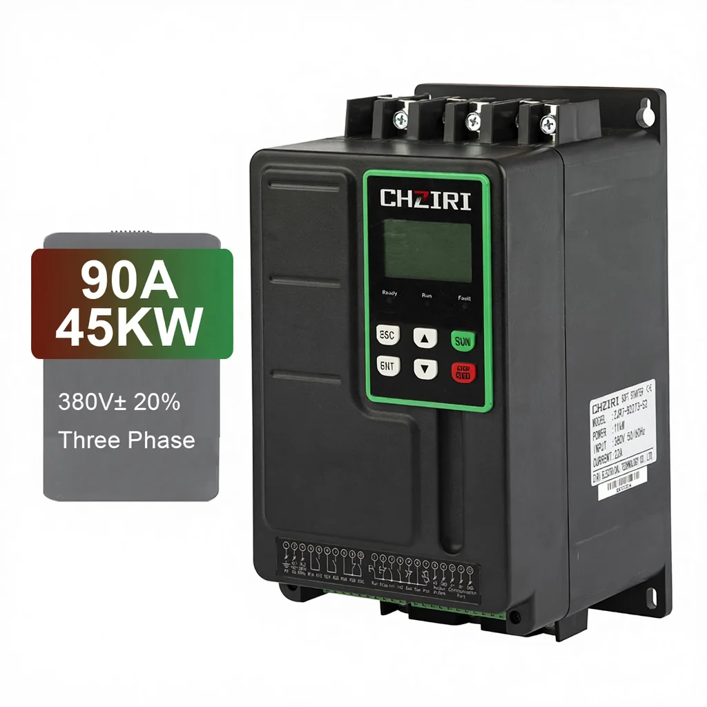 

Factory Wholesale 380V± 20% 11A 5.5kW Bypass Soft Starter for Motor Stabilization