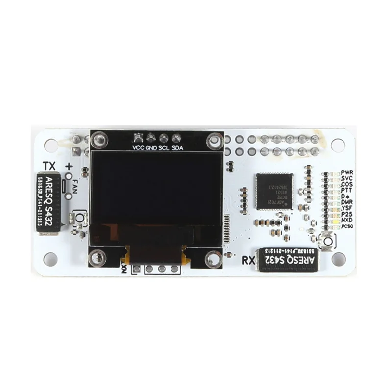 A37T-Hotspot Board PC+Metal Duplex MMDVM UHF VHF + OLED + Buil-In Antenna Support P25 DMR YSF For Raspberry Pi Zero W 0W 2W 3B 4