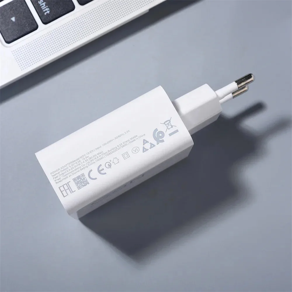 For Xiaomi Charger 90W EU Hyper Turbo Chargers Cargador Rapido Tipo C For Mi 15 14 Ultra 13t 12 Pad 8 7 6 5 Poco X6 X7 PRO F7 F8