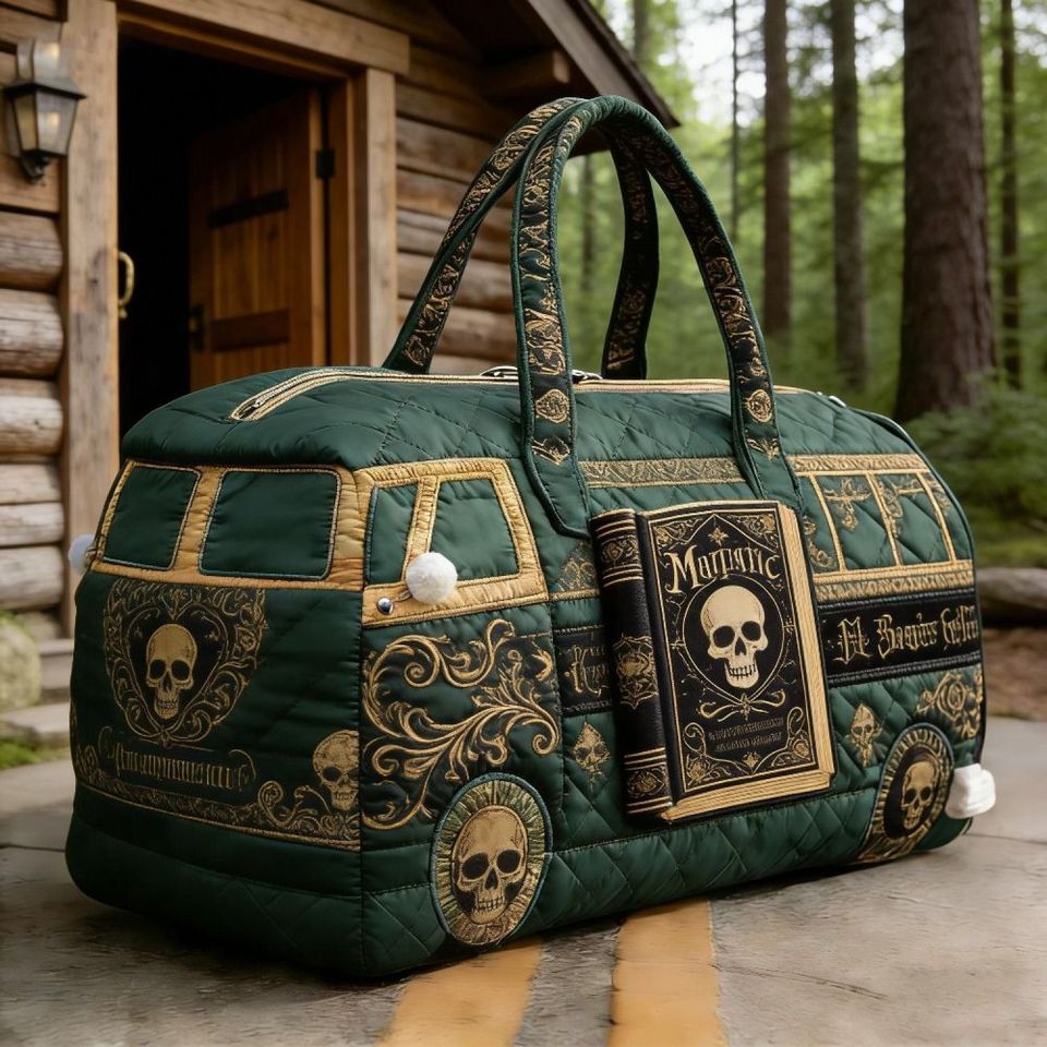 Quilted Duffle Bag Large Capacity 3D Quilting Craft Travel Duffel Bag Tote Bags Short-distance Handbag