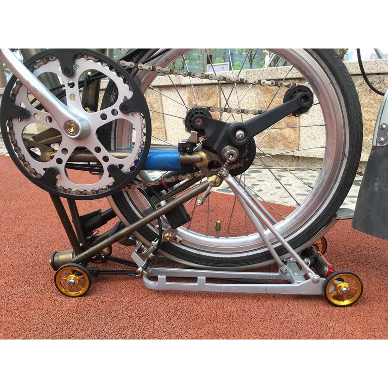 Aceoffix Easywheel for Brompton bike Eazy Wheels 1 Pair Super