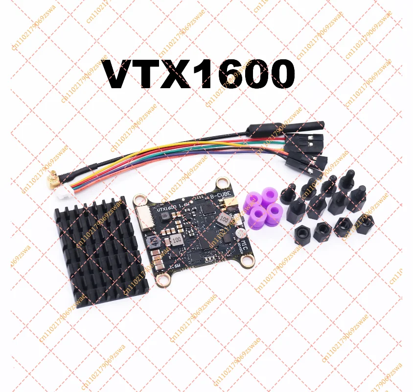 B-CUBE 5.8G VTX Video Transmitter (25-2500mW), 48CH Long Range FPV Module for RC Drone
