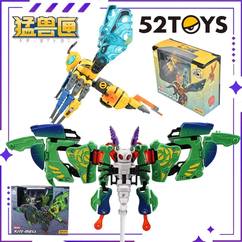 

52TOYS оригинальная серия BEASTBOX Beast Box, племя насекомых BB-38, игрушка-трансформер с горячей паровой волной, сборная модель, подарок