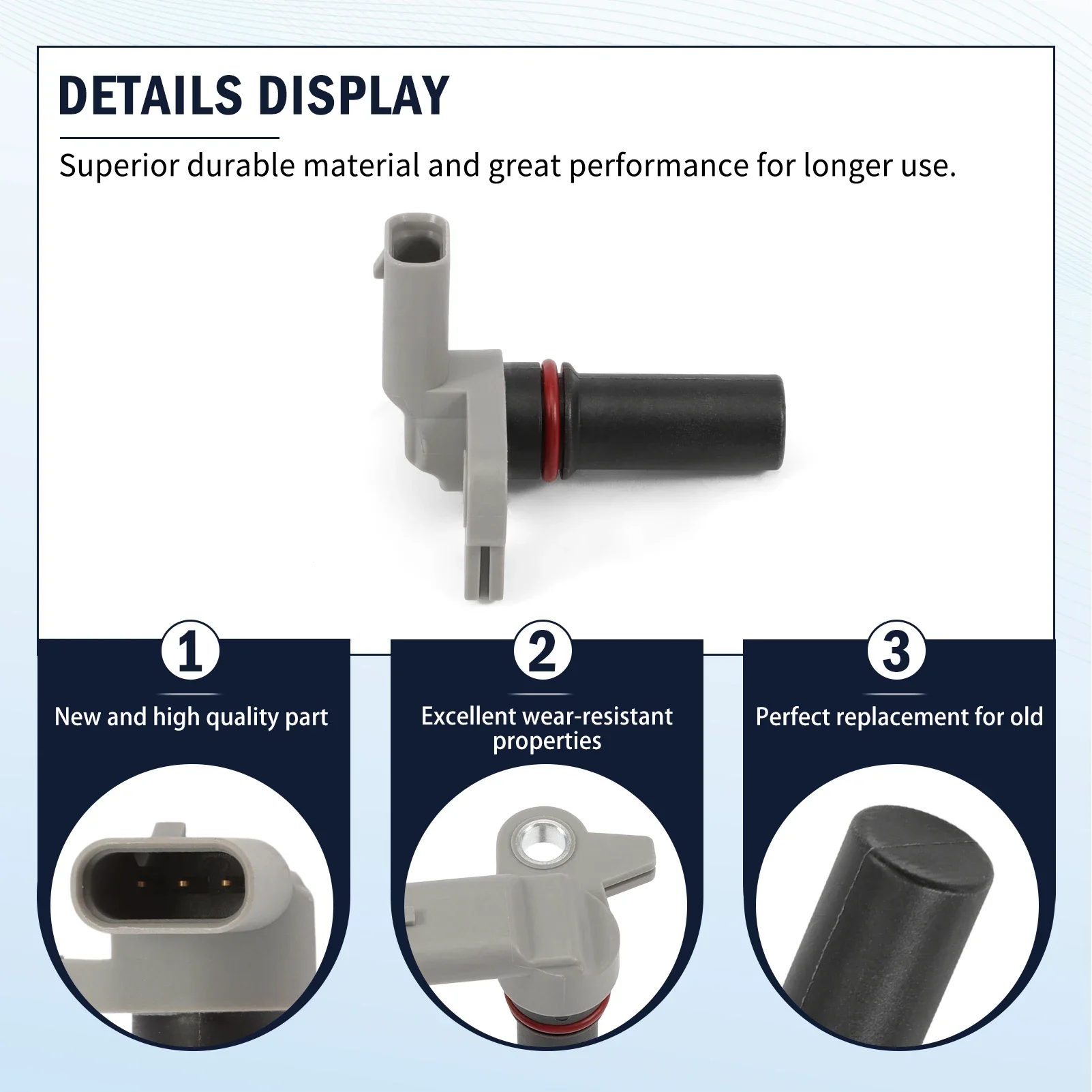 2 PCS 5S13214 เซ็นเซอร์ตำแหน่งเพลาลูกเบี้ยวสำหรับ F-150 ทอรัส เอ็กซ์พลอเรอร์ ทรานสิท-150 250 350 เอ็กซ์เพดิชั่น เอดจ์ BL3Z6B288C