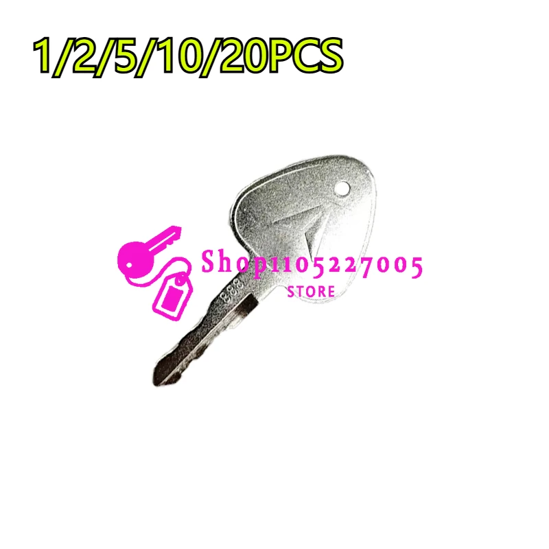 1/2/5/10/20PCS 888 Key Ignition Keys For  Heavy Equipment Backhoe Excavator Loader Start Switch
