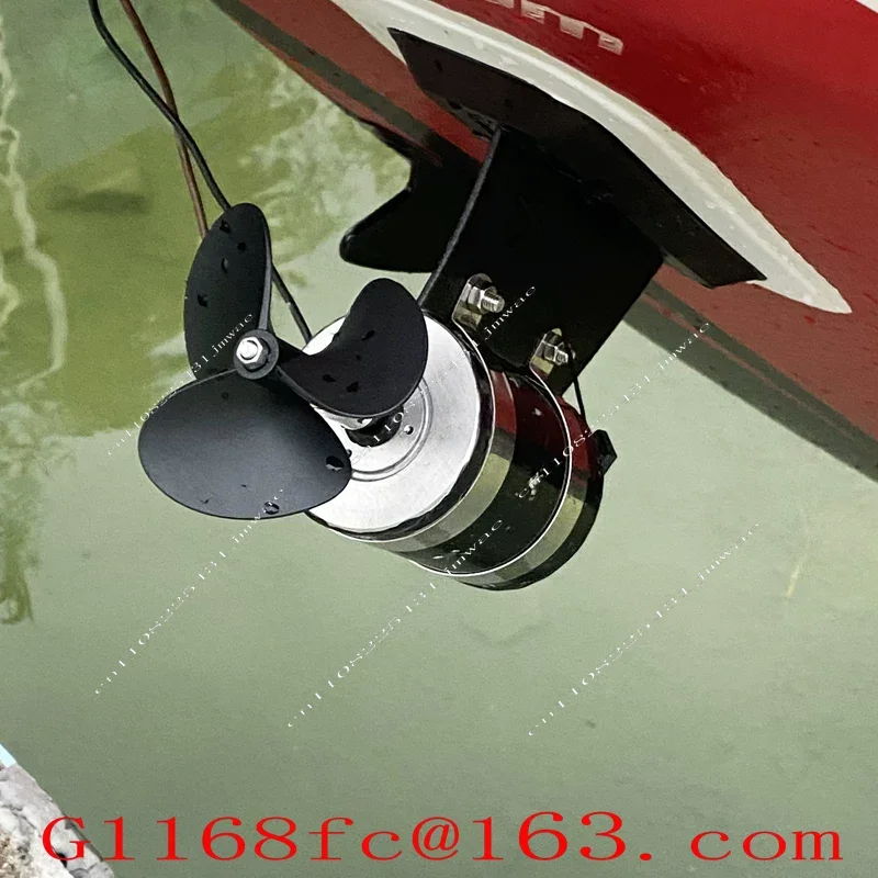 12-24V Paddleboard Unterwasser-Thruster mit Bürstenmotor für aufblasbare Boote, Rettungs- und Ruder-Paddleboards – Antriebssystem