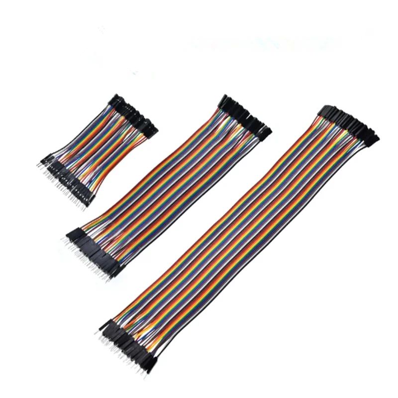 Dupont Line 10/20/30/40CM 40Pin Male to Male + Male to Female and Female to Female Jumper Wire Dupont Cable for Arduino DIY KIT