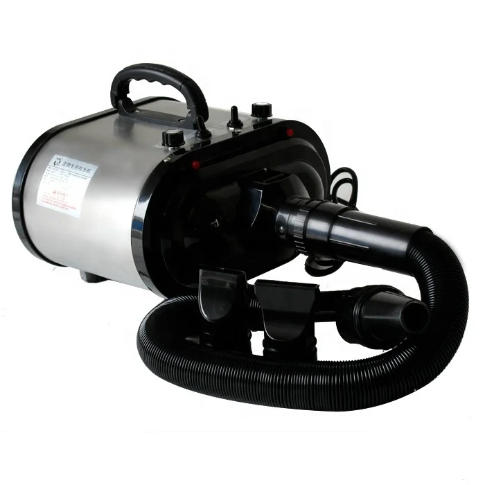 

Dual Motor High Power Thermostat Adjustable Stainless Steel Pet Hair Dryer Special Water Blowing Machine