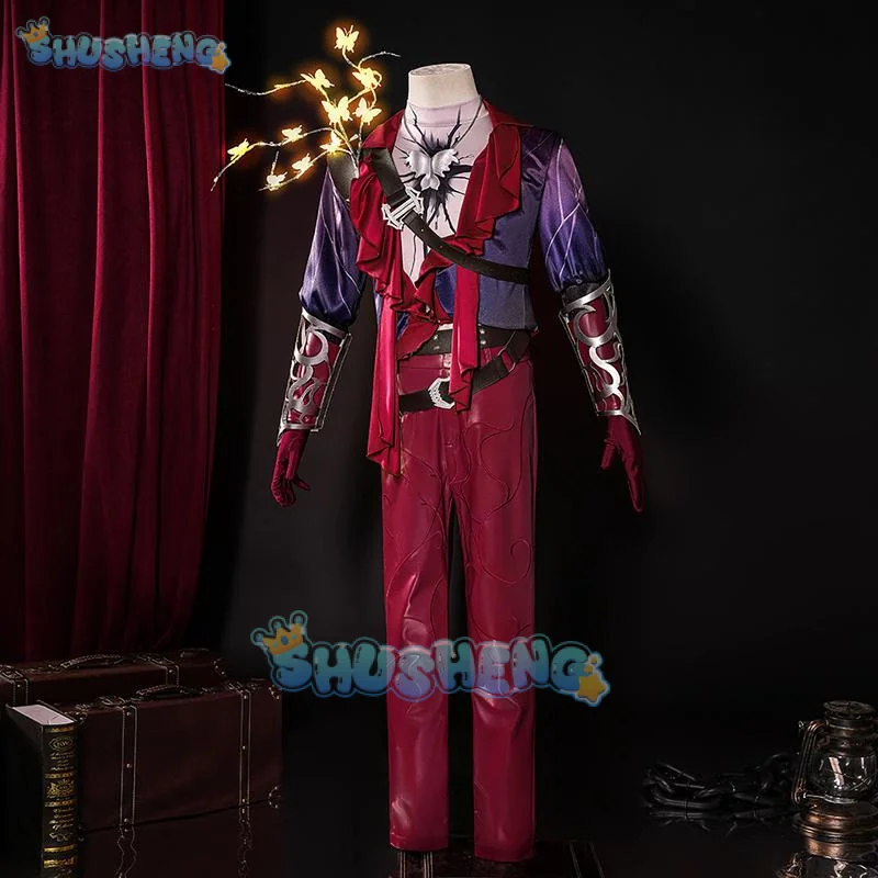 Identity ⅤNaib Subedar Cosplay Costume Uniform Halloween Carnival Party Christmas Play Role Clothes Clothing for Men Shusheng