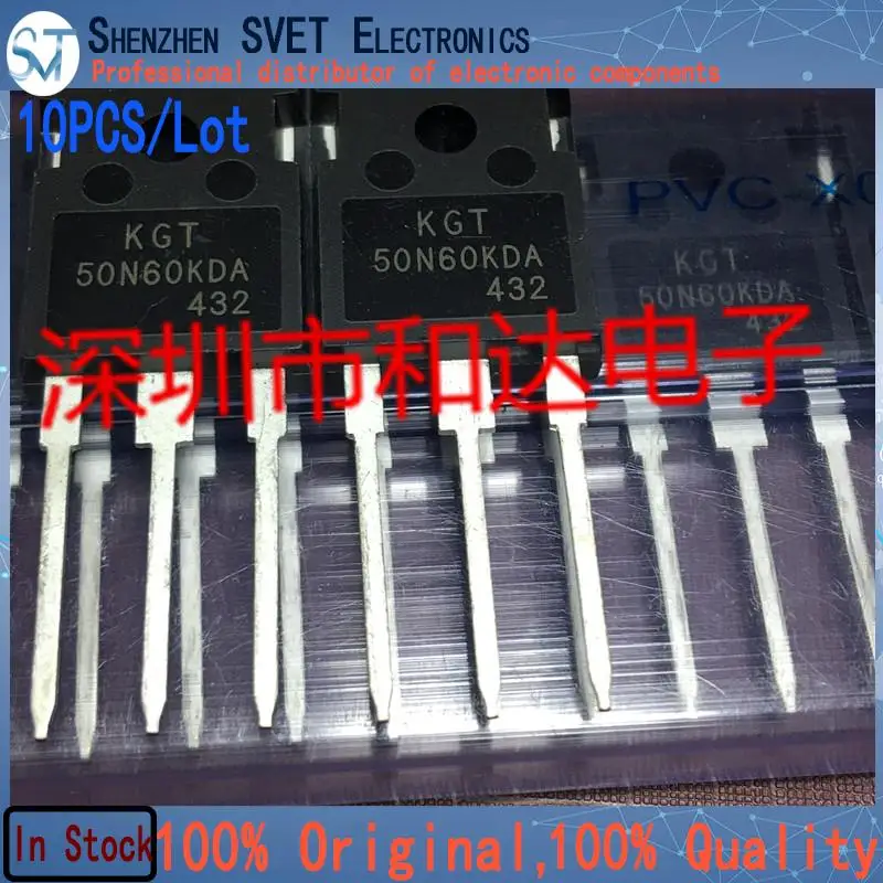 

10 шт./лот KGT50N60KDA KGT TO-247 MOS 5 новый и импортный оригинальный 100% тест на складе
