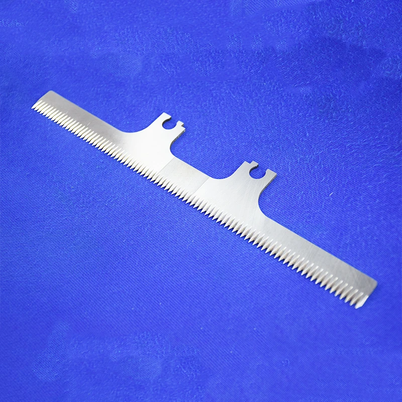 1Pc 220 240 270mm Zigzag Packing Machine Knife Plastic Paper Film Food Bag Packaging Machine Blade