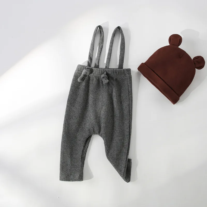 Newborn Baby Pants Leggings Girl Boy Ribbed Solid Elasticty PP Pants 0-24M Children Cute Bodysuit Toddler Trousers Korean Clothe