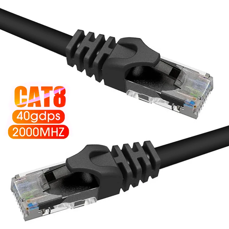 Network Ethernet Cable High Speed Lan Cable RJ45 Patch Cable For Router PC Computer