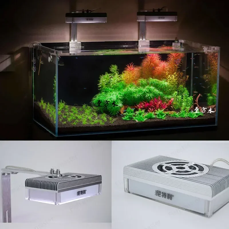 

LED primary color AT3 full spectrum metal fish tank square lamp