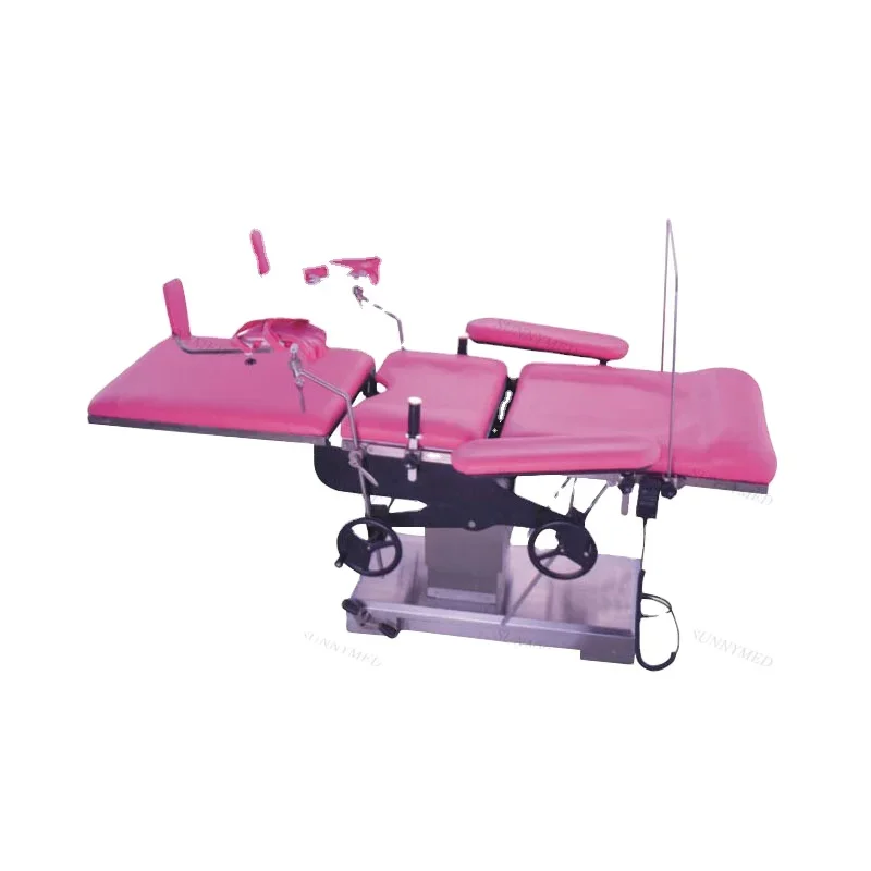 SY-I011 Medical Electric Gynecology Bed Delivery Table Electric Obstetrics Gynecological Delivery Table Operating Bed
