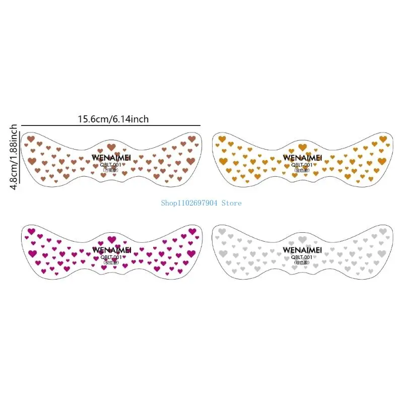 N7YF lấp lánh tàn nhang tạm thời hình xăm 4 tấm mặt lấp lánh đốm, miếng dán trang điểm lấp lánh cho các cô gái phụ nữ