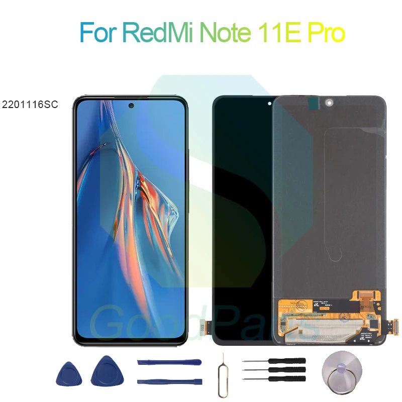 For RedMi Note 11E Pro LCD Display Screen 6.67