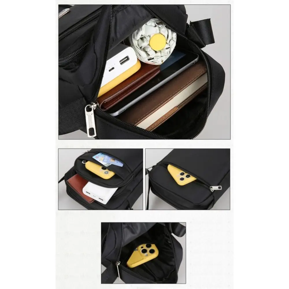 New Nylon Travel Shoulder Bag Man Handbags Men Crossbody Bags Boy Messenger Bags