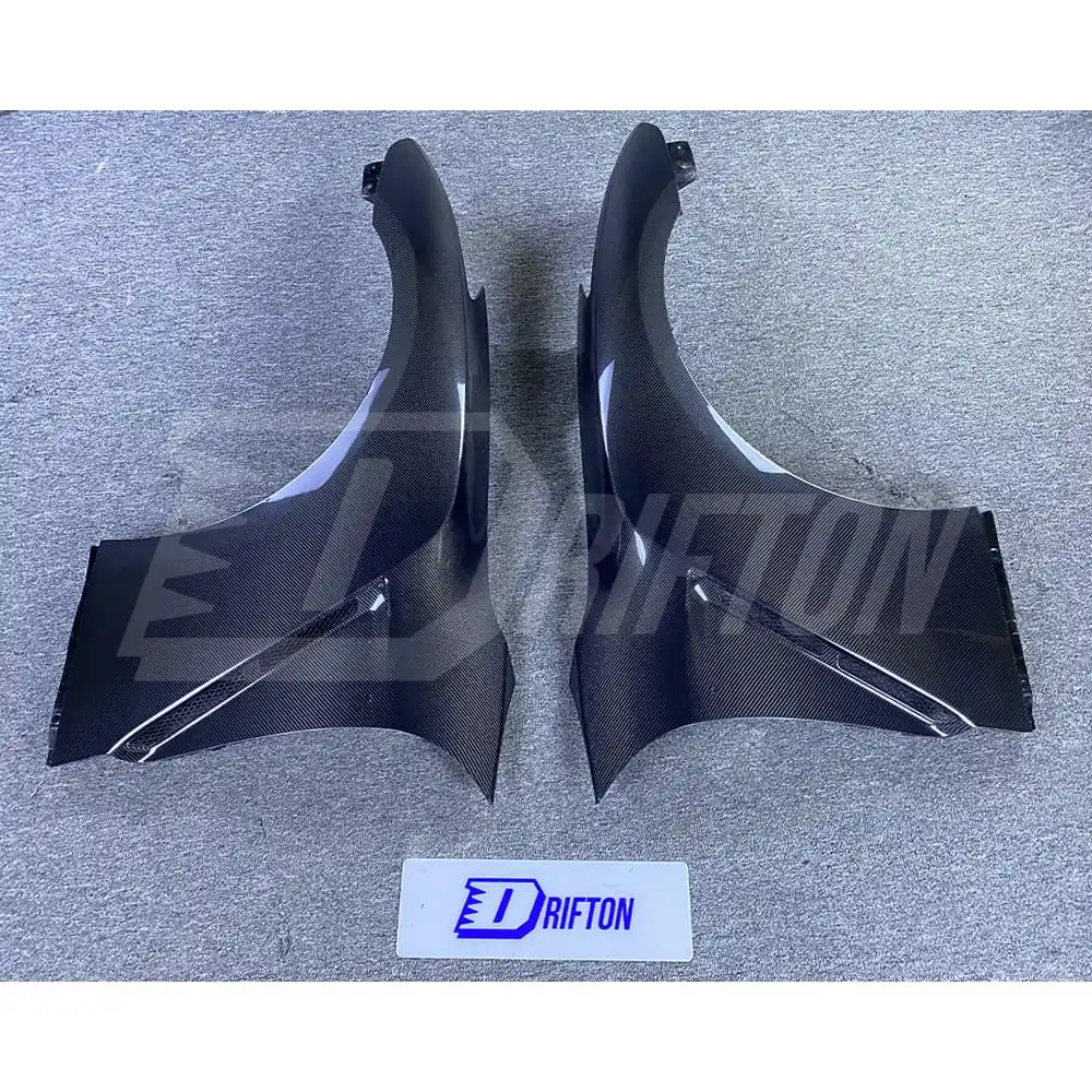 

OEM Style Carbon Fiber Front Fender For Nissan R35 GTR Body Kit Bodykit 2008 2009 2010 2011 2012 2013 2014 2015 2016 CBA DBA