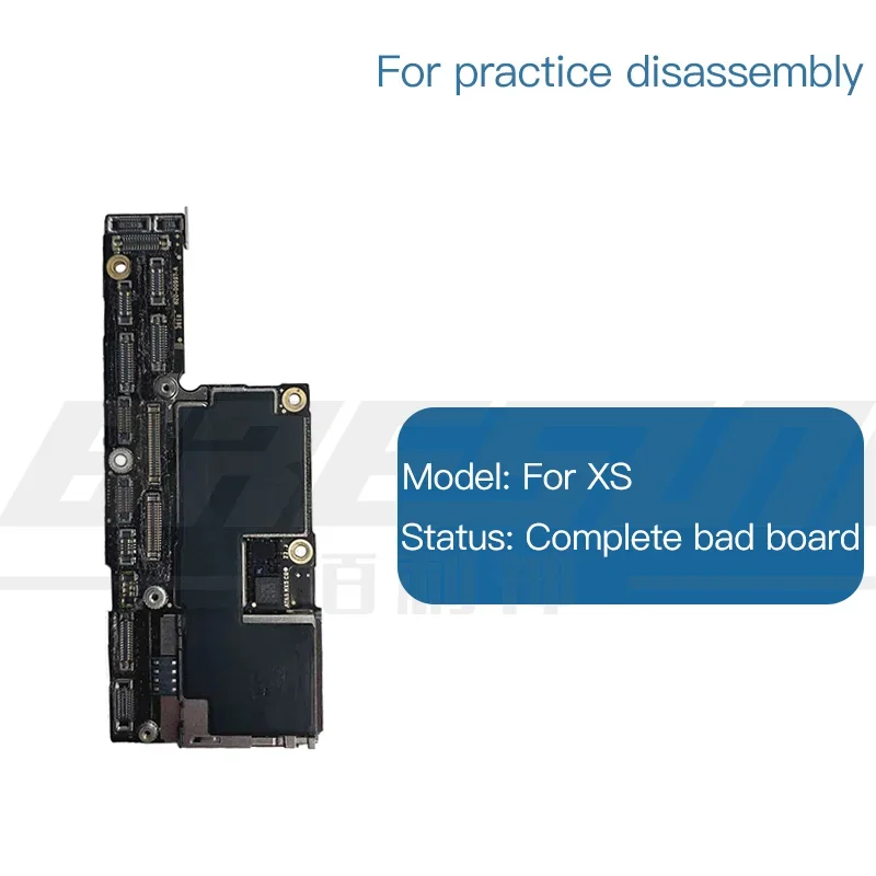 Completely Damaged Logic Motherboard for IPhone X XS XR 11 12 13 14 PRO MAX Plus SE2 Repair Engineer Motherboard Practice Tool