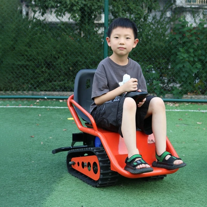 

Electric Children's Small Tank Tracker ATV Kart Venue Entertainment
