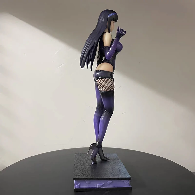 28 سنتيمتر جديد ناروتو أنيمي الشكل هيوغا هيناتا الطرفية البلاستيكية نموذج مثير فتاة جميلة تمثال سطح المكتب الحلي هدايا عيد اللعب