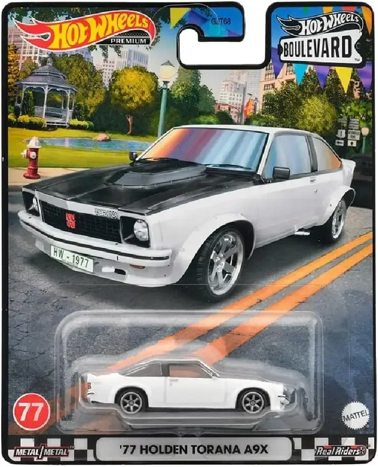 Oryginalny Hot Wheels samochód Premium bulwar 16 odlewany 1/64 Carro Mercedes Benz AMG Holden Torana dziecięce zabawki dla chłopców prezent dla