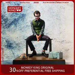 28cm Detective Comics Joker Figure Action Mafex Anime Figure Suicide Squad Joker Harleen Quinzel Supervillain Model Gift Toys