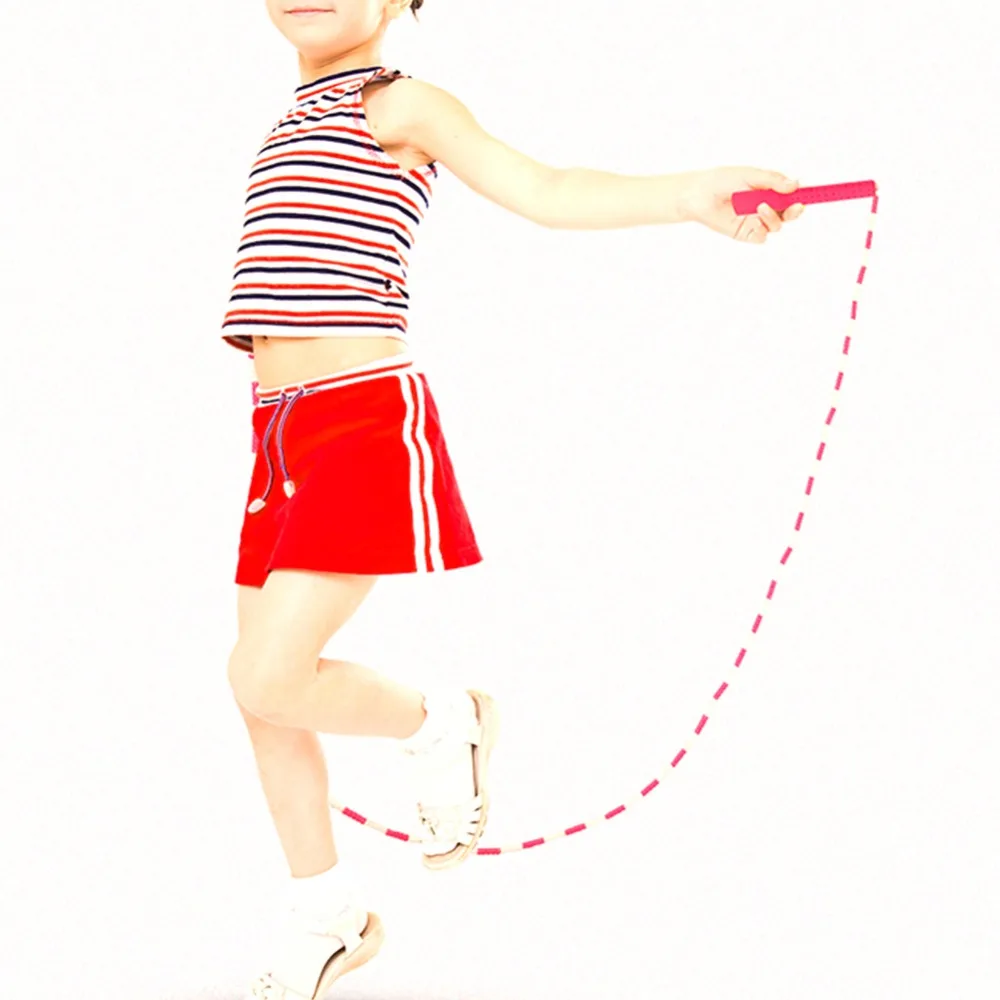 Rope skipping PVC Beads Beaded Segmented Jump Rope TPU 2.8-meter Exercise Jump Rope Jump Rope Home Exercise