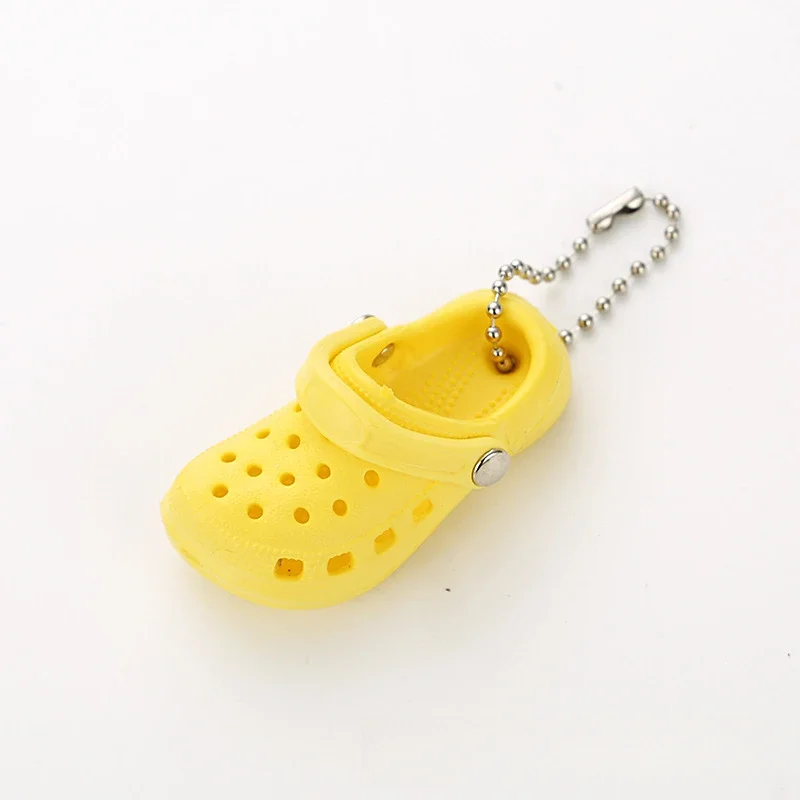 

Creative Mini Simulation Hanging Pendants Cute Clog Keychains Versatile Small Accessories Shoe Charms Jewelry Accessories