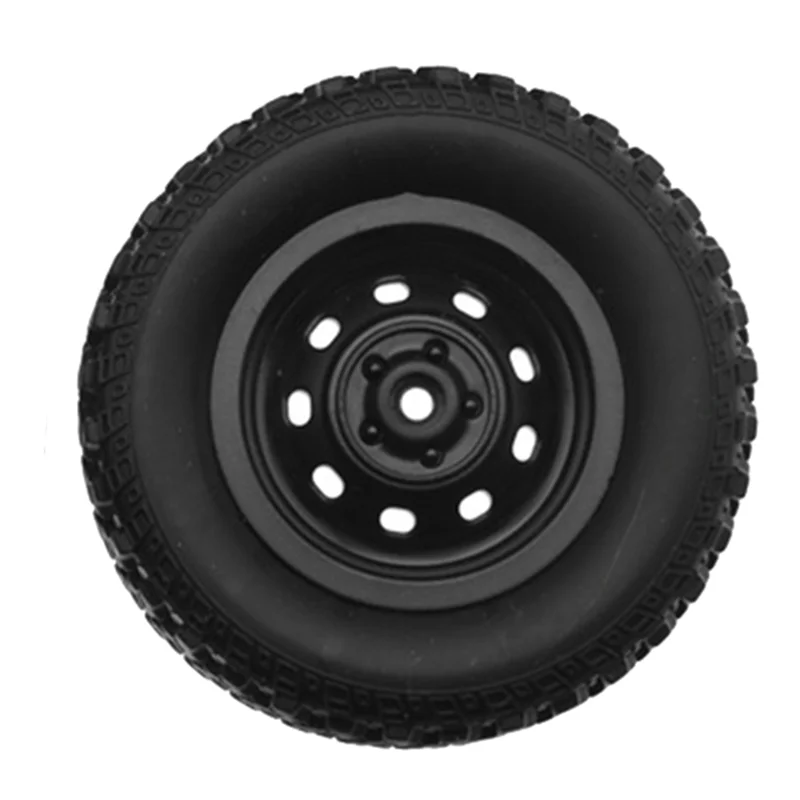 AS96-4 PCS D6A-01 Tire Rubber+Plastic RC Accessories For WPL MN78 MN82 MN99S 1/12 RC Car Upgrades Parts