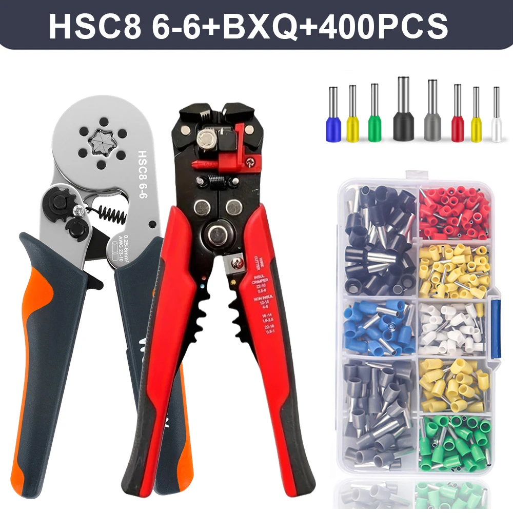 Professionele Elektricien Draad Gereedschap Kabel Draad Stripper Cutter Crimper Automatische Krimpen Striptang Beentje Krimptang