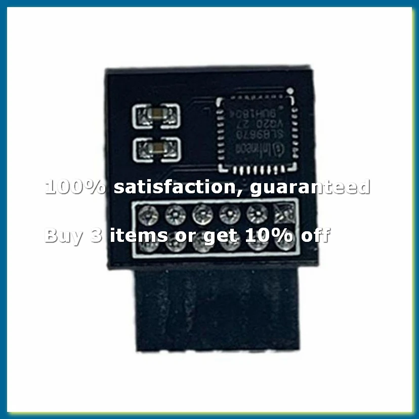 TPM 2.0 Encryption Security Module Board Remote Card 12Pin SPI TPM2.0 Module Board for 12PIN SPI-DTB3