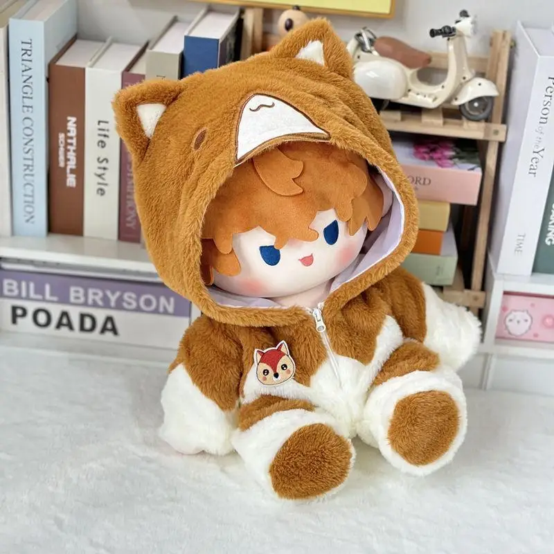 

For/clothe 40cm Cotton Doll Clothes Ichiban 40cm Doll Clothes For Appreciation Doll Dressing Up Cute Little Fox Baby Clothes Set