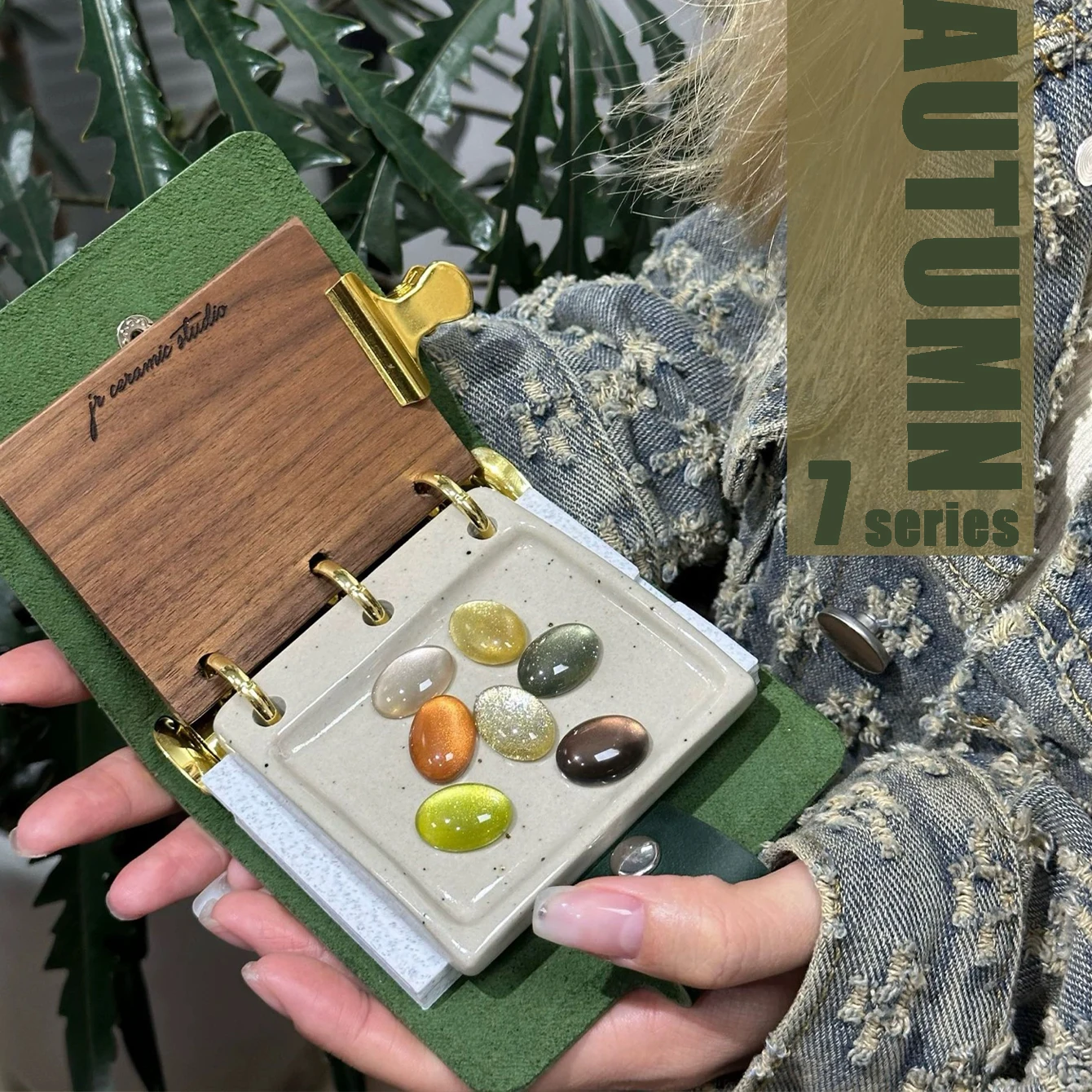 10 مللي/قطعة الخريف مبيعا كريستال حجر عين القط العنبر الزجاج الخرز هلام مسمار البولندية لعيد الميلاد هالوين مسمار الفن صالون استخدام #3