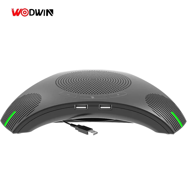 WODWIN Professional Meeting Table Conference Speakerphone Usb Microphone