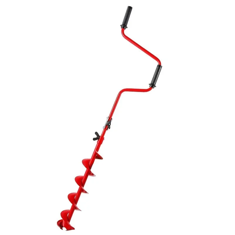 Winter Fishing Hand Drill Outdoor Fishing Breaking Fishing Drill Riverside Equipment Piercing Ball Tool