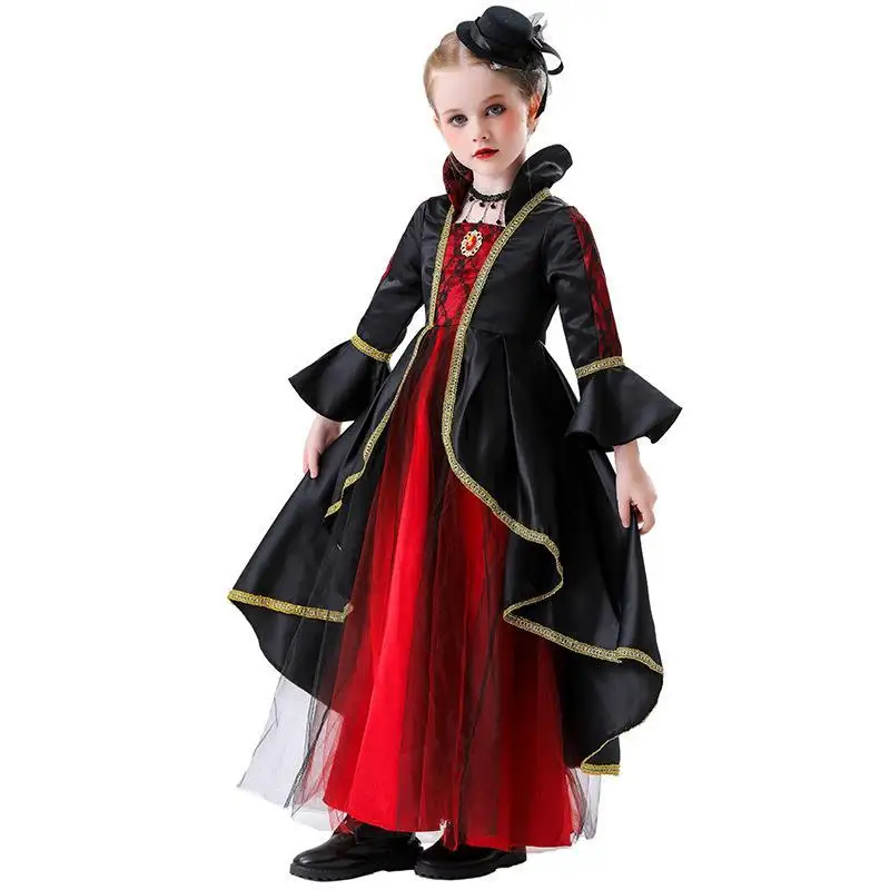 زي تنكري جديد للأطفال على شكل ساحرة صغيرة لعيد الهالوين، زي مسرحي من مادة البولي يوريثين لحفلات الكاريوكي، ربيع 2026