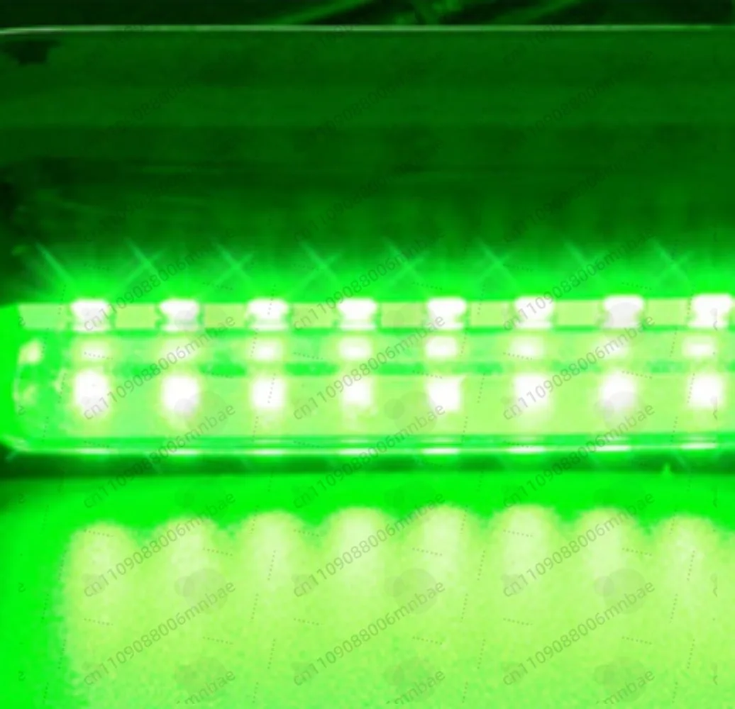 LED stainless steel 316 underwater stern light, sea blue waterproof pontoon boat lighting