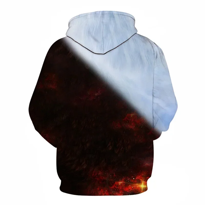 3D-Druck Hoodie mit Wolf-Motiv für Herren und Damen, modischer, lässiger Oversize-Pullover, Hip-Hop, Harajuku, Streetwear – Detail 13